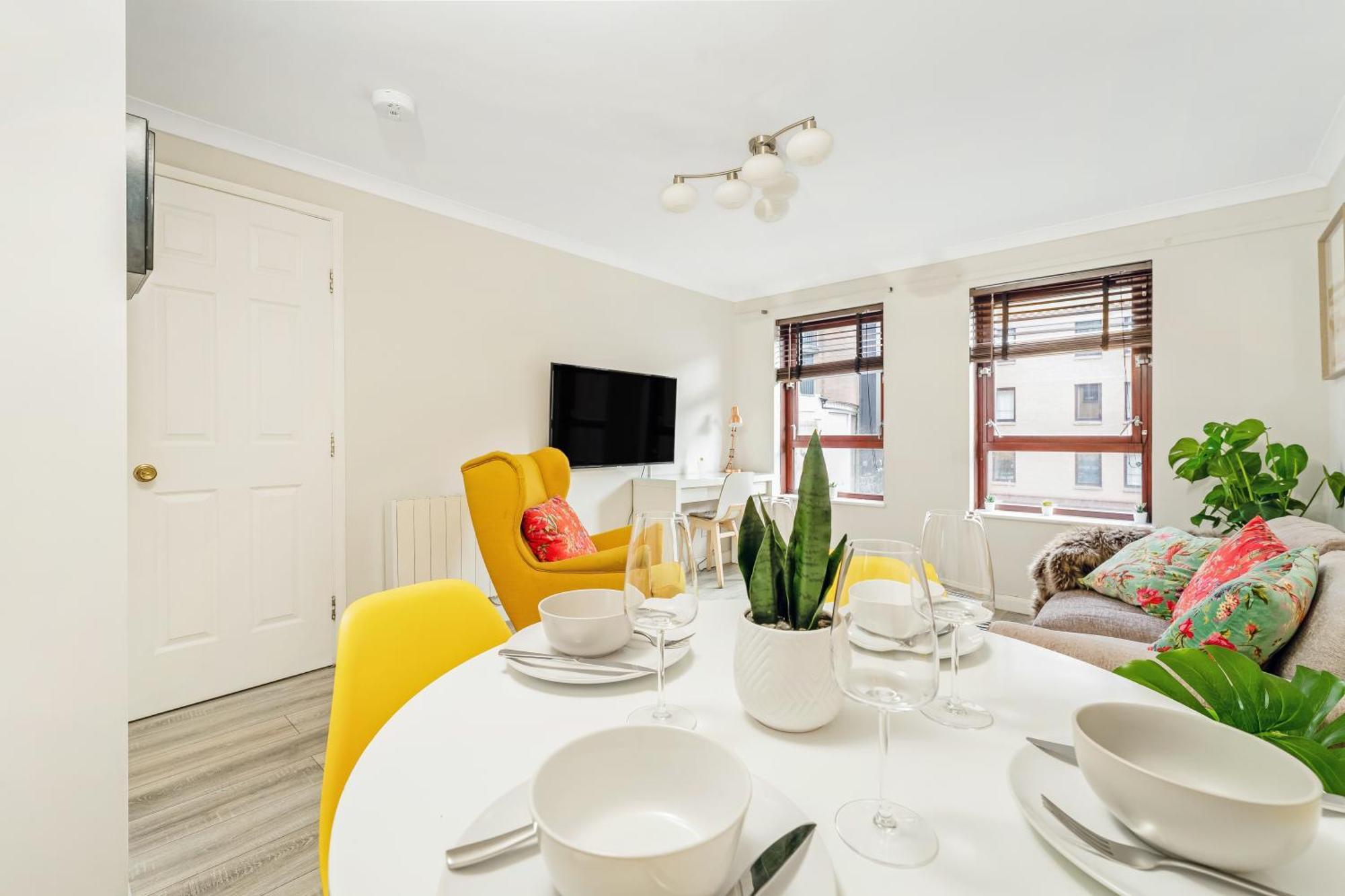 The Merchants Gem - 2Bed & Free Parking Glasgow Dış mekan fotoğraf